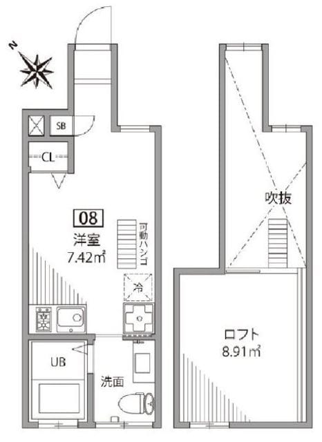 オギクボテラス　の物件間取画像