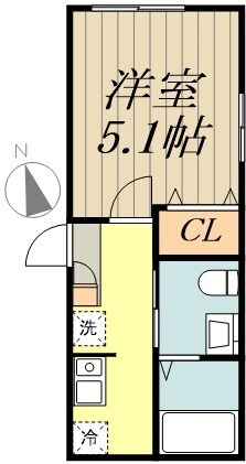 フェリーチェ荻窪Fの物件間取画像