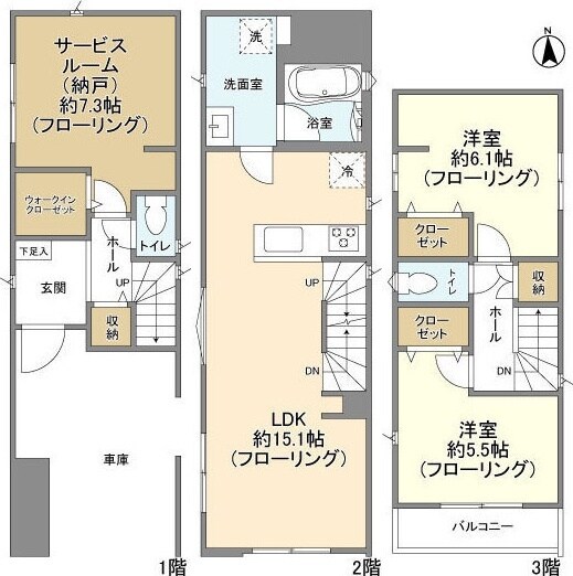 Ｋｏｌｅｔ田無の物件間取画像