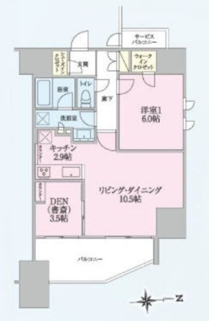 トラープランド翠命館の物件間取画像