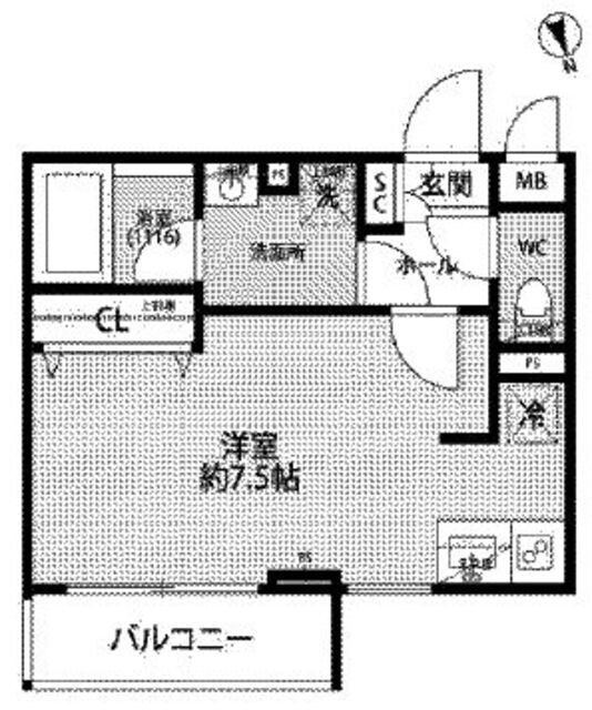 プレール・ドゥーク西荻窪の物件間取画像