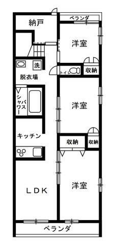 吉祥寺サザンヴィラの物件間取画像