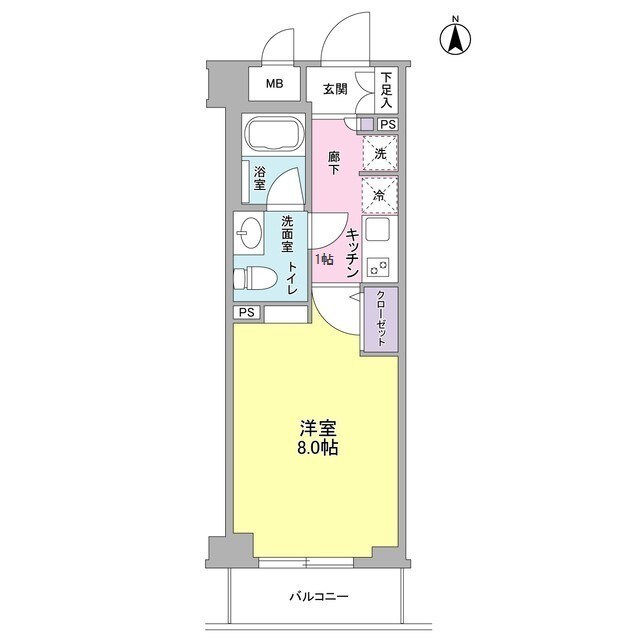 Ｇｒａｍｅｒｃｙ井草の物件間取画像