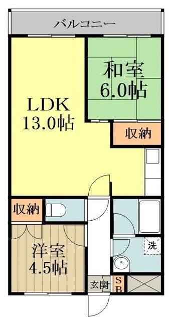 ベルメゾン欅の物件間取画像