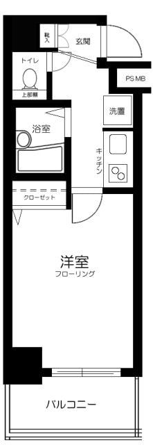 グランヴァン南烏山の物件間取画像