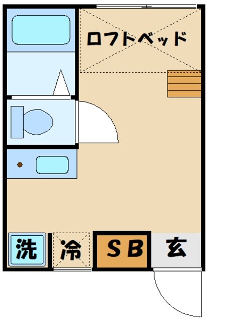 グランエッグス仙川の物件間取画像