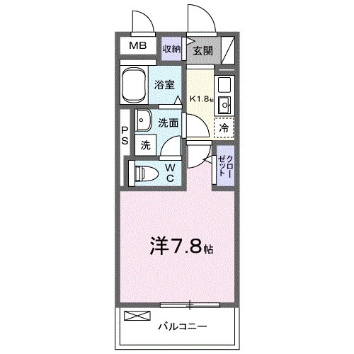 リヴェリの物件間取画像