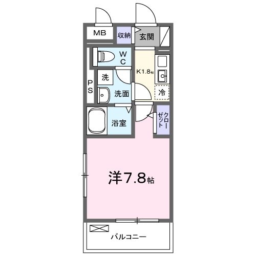 リヴェリの物件間取画像