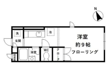 リジェールむさしのの物件間取画像