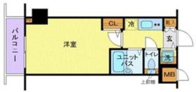 トーシンフェニックス中野の物件間取画像