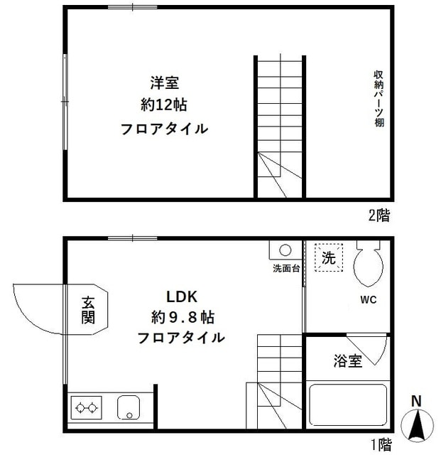 プラムの物件間取画像