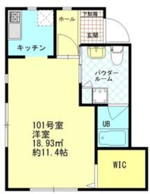 ミニヨン荻窪の物件間取画像