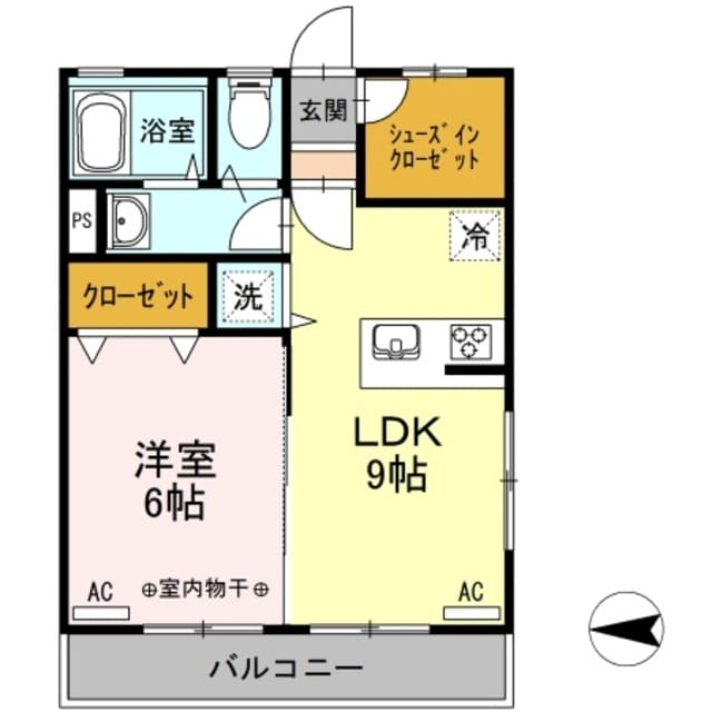 メゾン吉野の物件間取画像