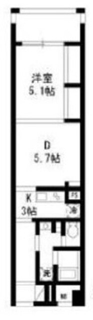 カステッロ石神井公園の物件間取画像