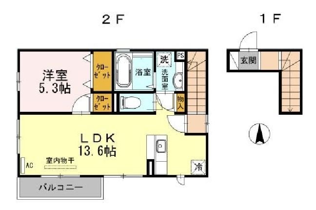 ＹＡＦハイムＺＥＲＯの物件間取画像