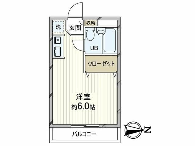 ガーデンハイツの物件間取画像