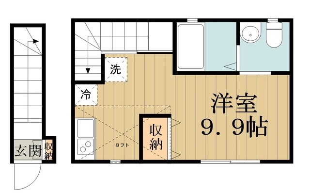 オハナテラス花小金井の物件間取画像