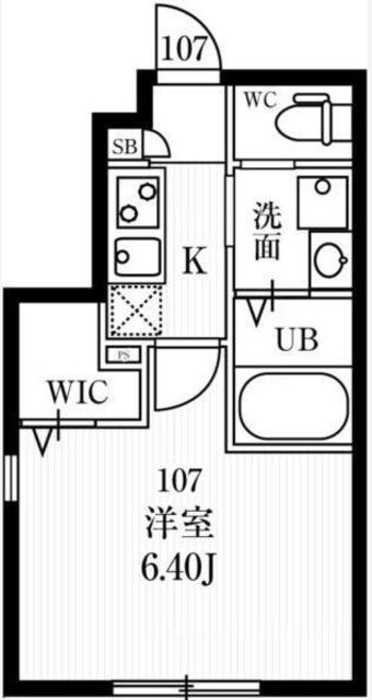 ミハス西荻窪の物件間取画像