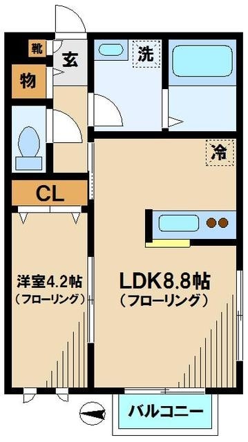 サン　セレーネの物件間取画像