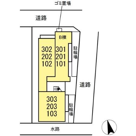 （仮）小金井市本町２丁目PJ　B棟の物件内観写真