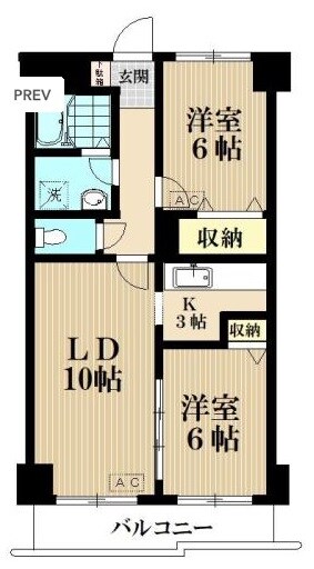 セントラルパレスの物件間取画像