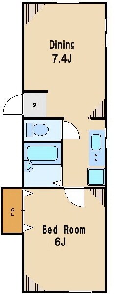 MODULOR阿佐谷南の物件間取画像