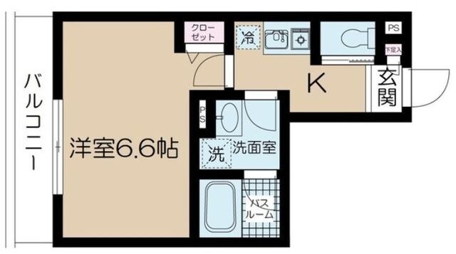 フェリーチェ中野新橋Cの物件間取画像