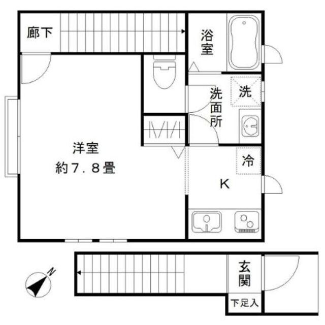 ウィングレット中野の物件間取画像