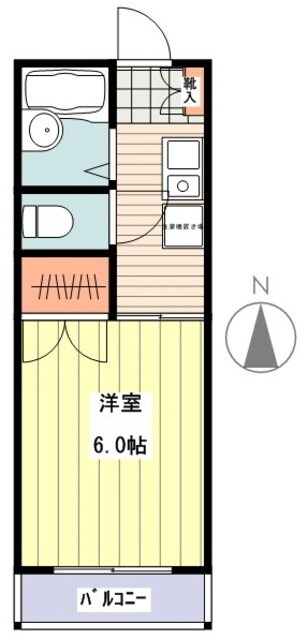 パークサイドフラッツの物件間取画像