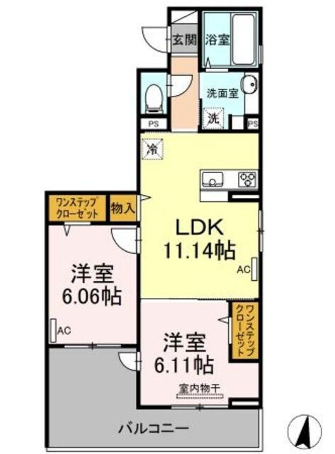 テロワール上石神井の物件間取画像