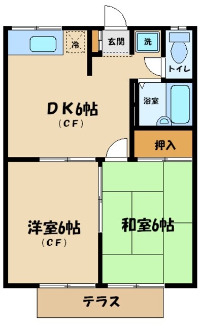 物件間取画像