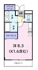 ローズスクエアの物件間取画像