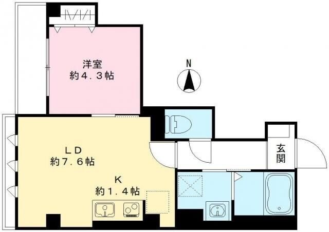 ビューノＴ梶野町の物件間取画像