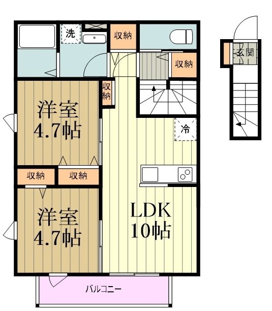 仮称　杉並区阿佐谷北3丁目計画の物件間取画像