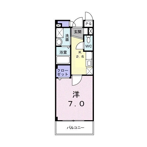 プラシード大泉学園の物件間取画像