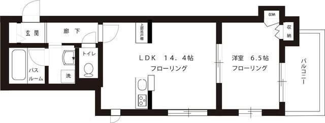 フロイデ吉祥寺の物件間取画像