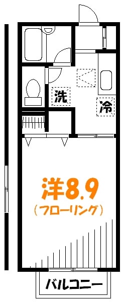 グレースハイムの物件間取画像