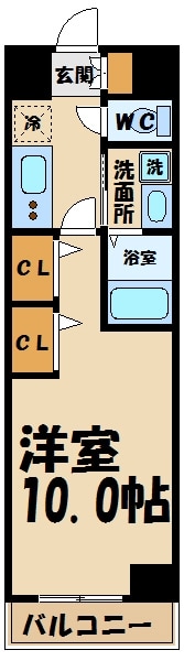 カンパニュラの物件間取画像