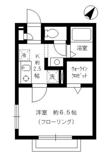 デザインコート関町北の物件間取画像