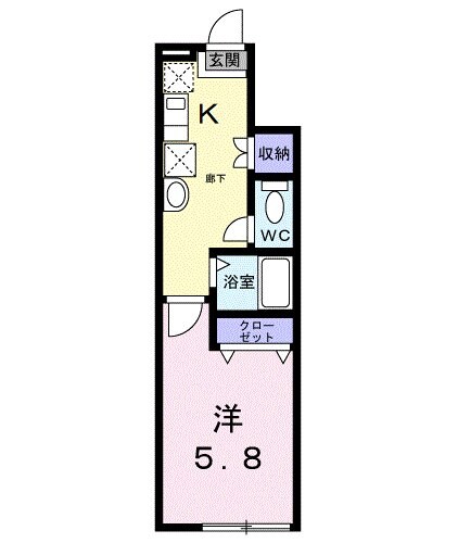 セイバリー　スマイルIIの物件間取画像