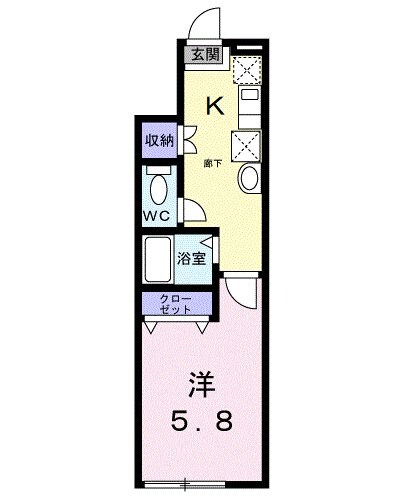 セイバリー　スマイルIIの物件間取画像