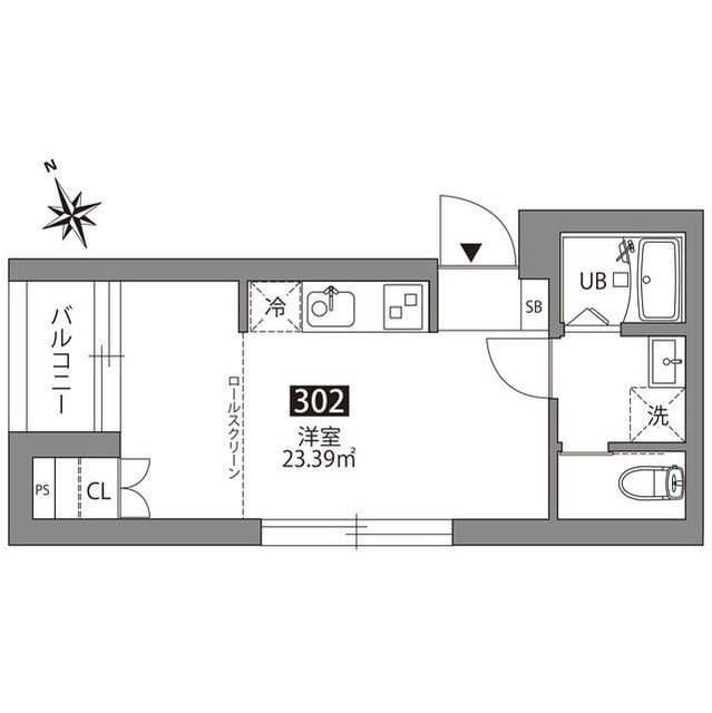 ＧＲＥＥＮ　ＴＥＲＲＡＣＥ　ＫＩＣＨＩＪＯＪＩの物件間取画像