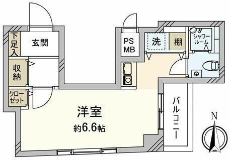 ウイング高円寺南の物件間取画像