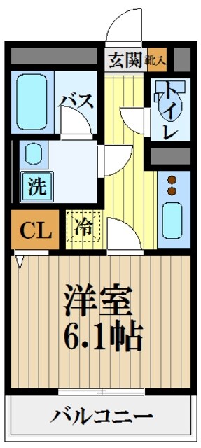 ラヴェニール国分寺の物件間取画像