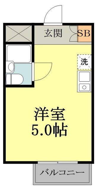 ニューオリエントビルの物件間取画像