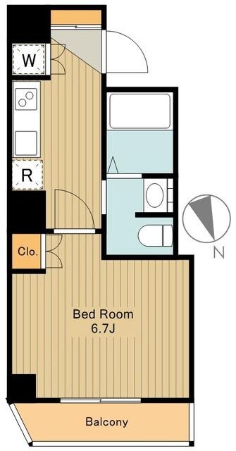 パークレーン国分寺の物件間取画像