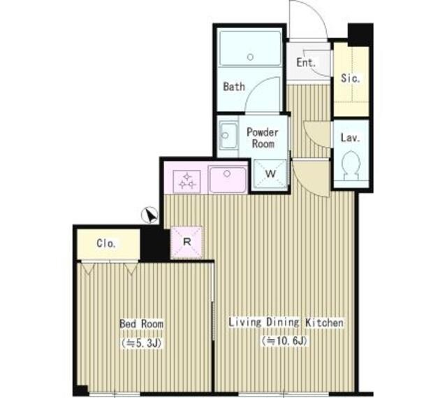 高橋マンションの物件間取画像