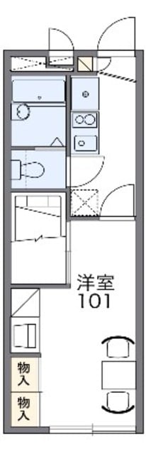 レオパレスヴィラ　ポラリスの物件間取画像