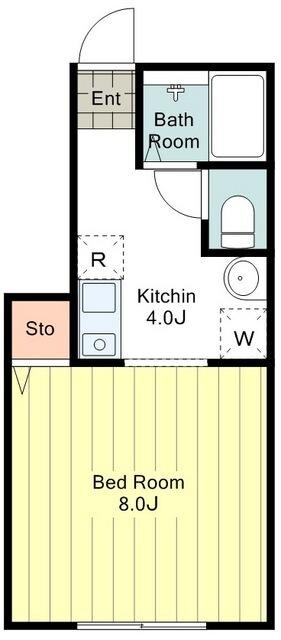 ティアナＣの物件間取画像