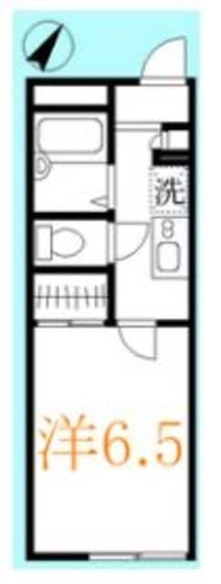 レオパレスサンシャイン貫井北の物件間取画像